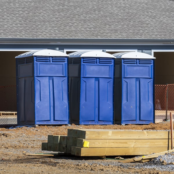 are there any restrictions on what items can be disposed of in the portable restrooms in Maroa Illinois